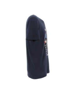 T-shirt jorcaptain crew bleu marine homme - Jack & Jones