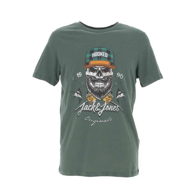 T-shirt jorcaptain crew vert homme - Jack & Jones