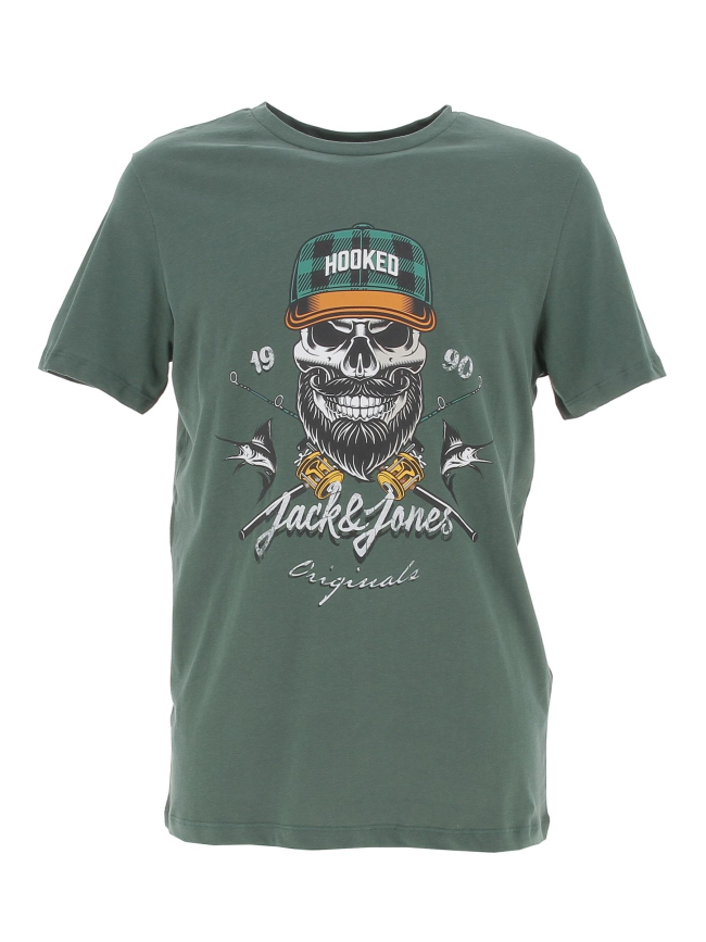 T-shirt jorcaptain crew vert homme - Jack & Jones