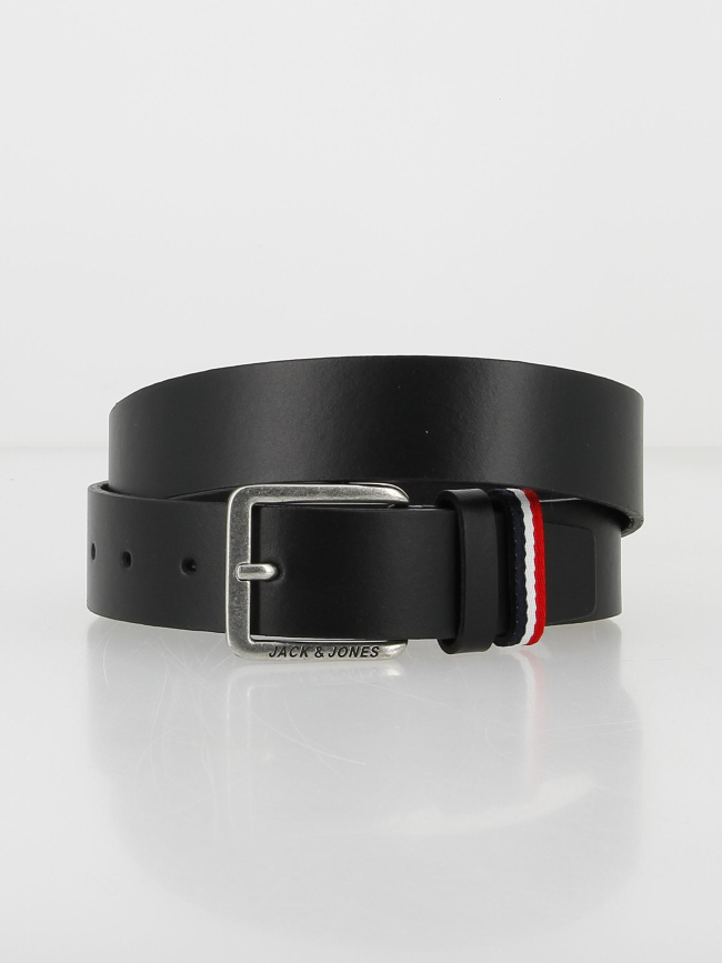 Ceinture jacespo uni noir homme - Jack & Jones