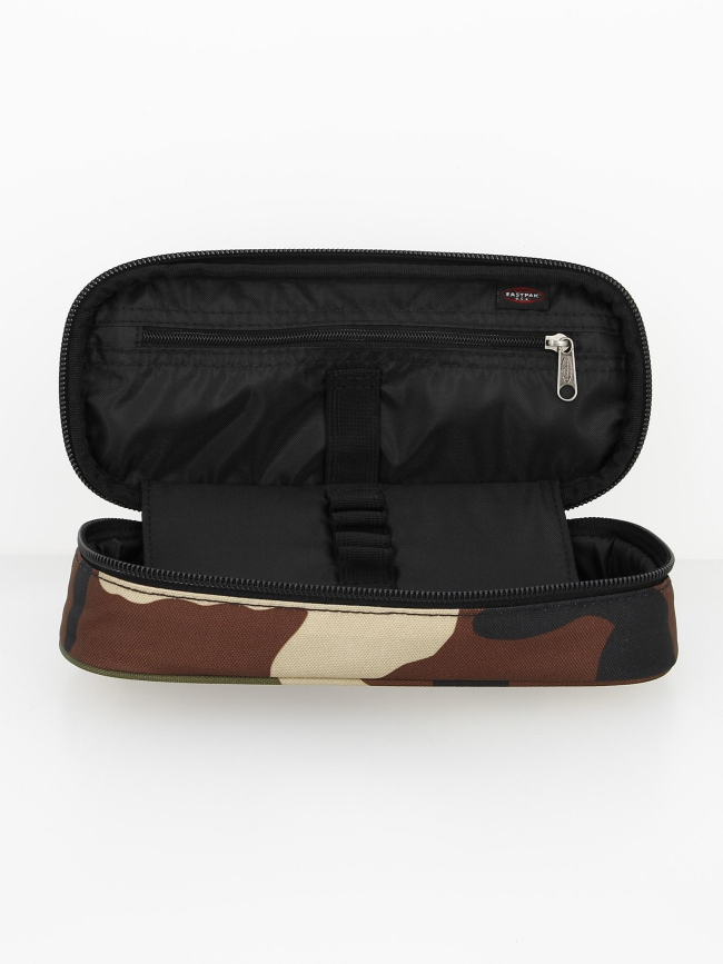 Trousse oval camo kaki - Eastpak