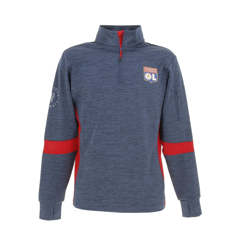 Sweat de football olympique lyonnais bleu marine homme - OL