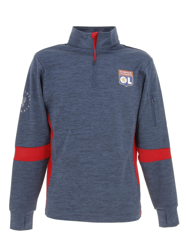 Sweat de football olympique lyonnais bleu marine homme - OL