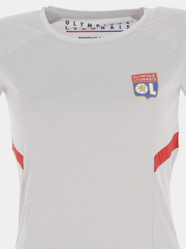 Maillot de football olympique lyonnais gris femme - OL