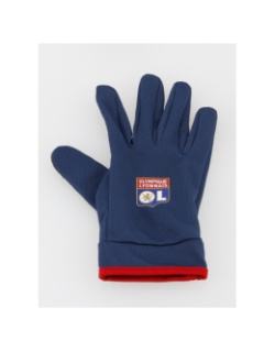 Gants de football olympique lyonnais bleu marine - OL