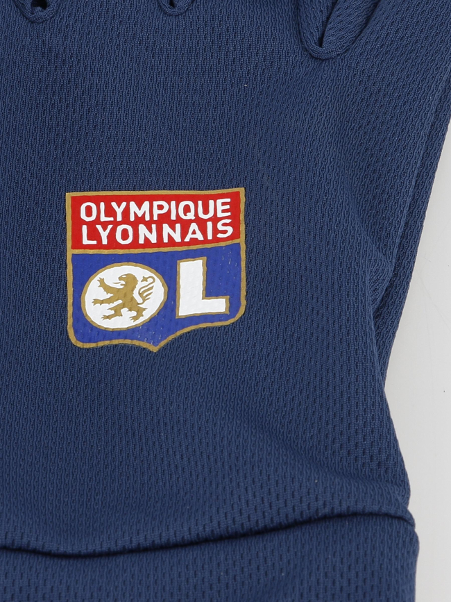 Gants de football olympique lyonnais bleu marine - OL