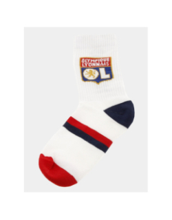 Chaussettes olmpique lyonnais blanc - OL