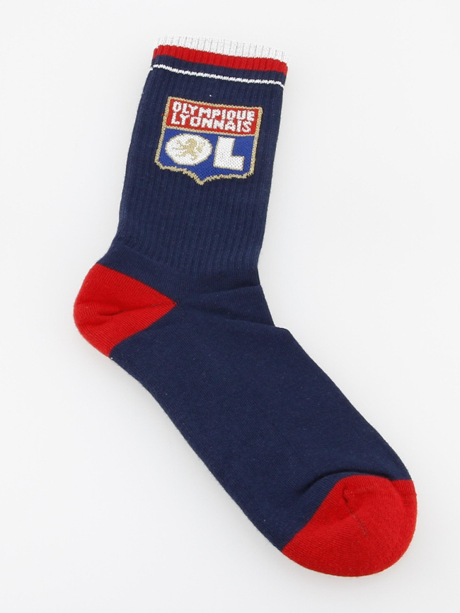 Chaussettes mi hautes olympique lyonnais bleu - OL