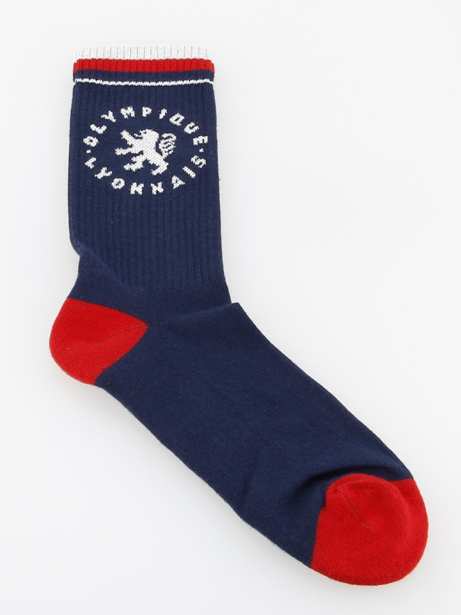 Chaussettes mi hautes olympique lyonnais bleu - OL
