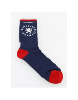 Chaussettes mi hautes olympique lyonnais bleu - OL