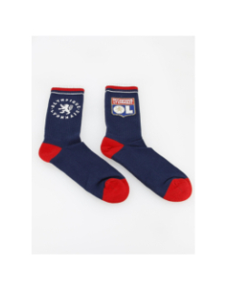 Chaussettes mi hautes olympique lyonnais bleu - OL