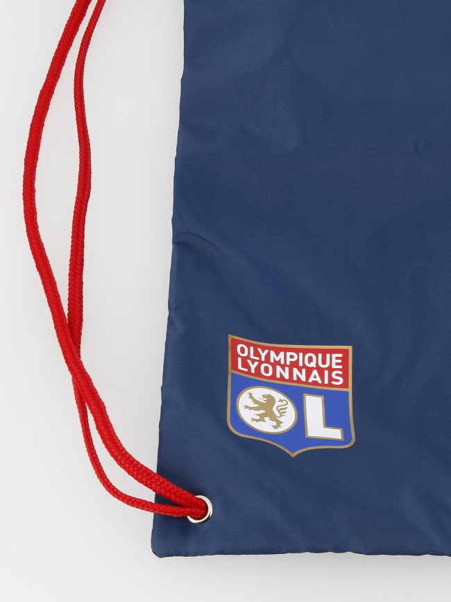 Sac de sport olympique lyonnais bleu marine - OL