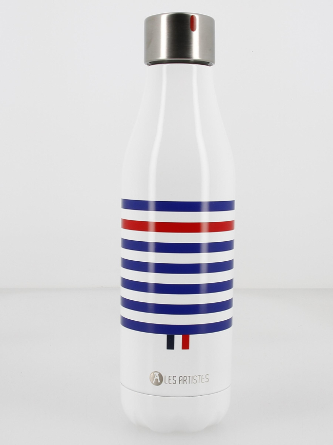 Gourde bottle inox 500 ml sailor blanc - Les Artistes