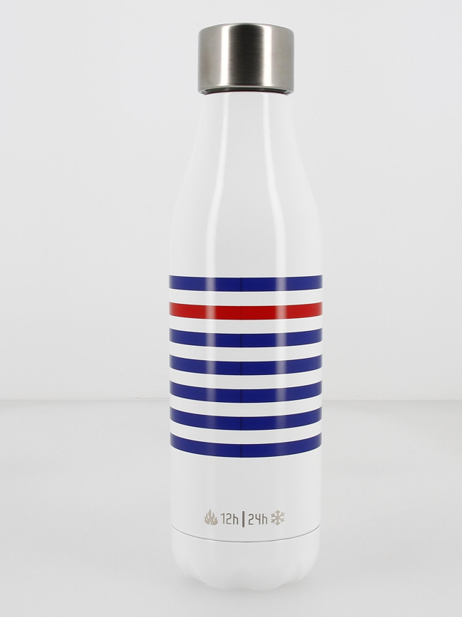 Gourde bottle inox 500 ml sailor blanc - Les Artistes