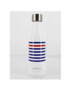 Gourde bottle inox 500 ml sailor blanc - Les Artistes