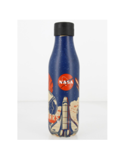 Gourde bottle inox 500 ml nasa bleu - Les Artistes