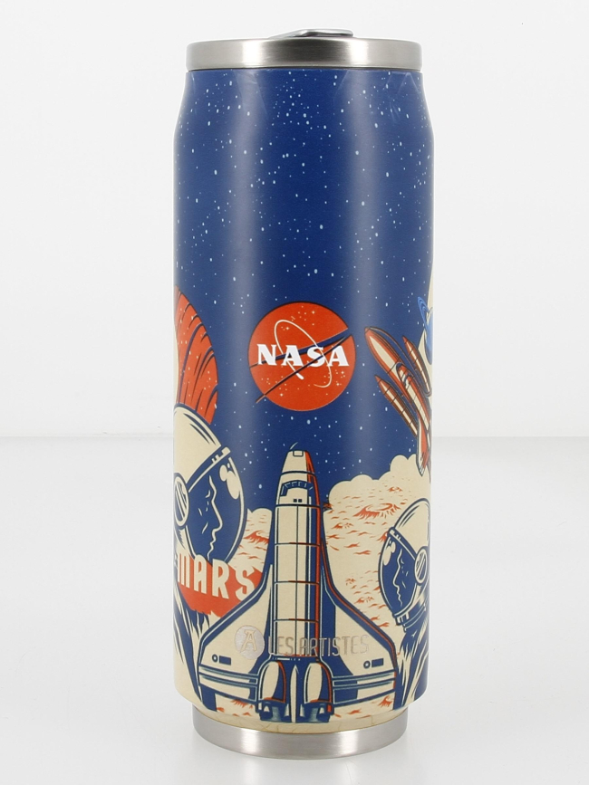 Gourde canette inox 500ml nasa beige - Les Artistes