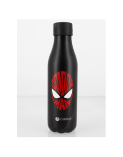 Gourde bottle inox 500 ml spiderman noir - Les Artistes