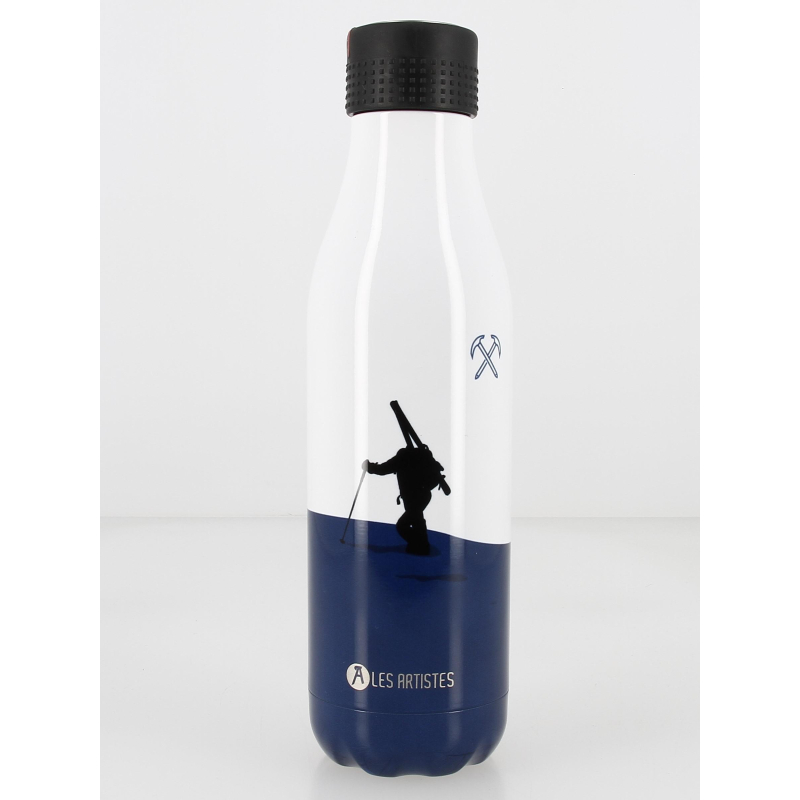 Gourde bottle inox 500 ml snow blanc - Les Artistes