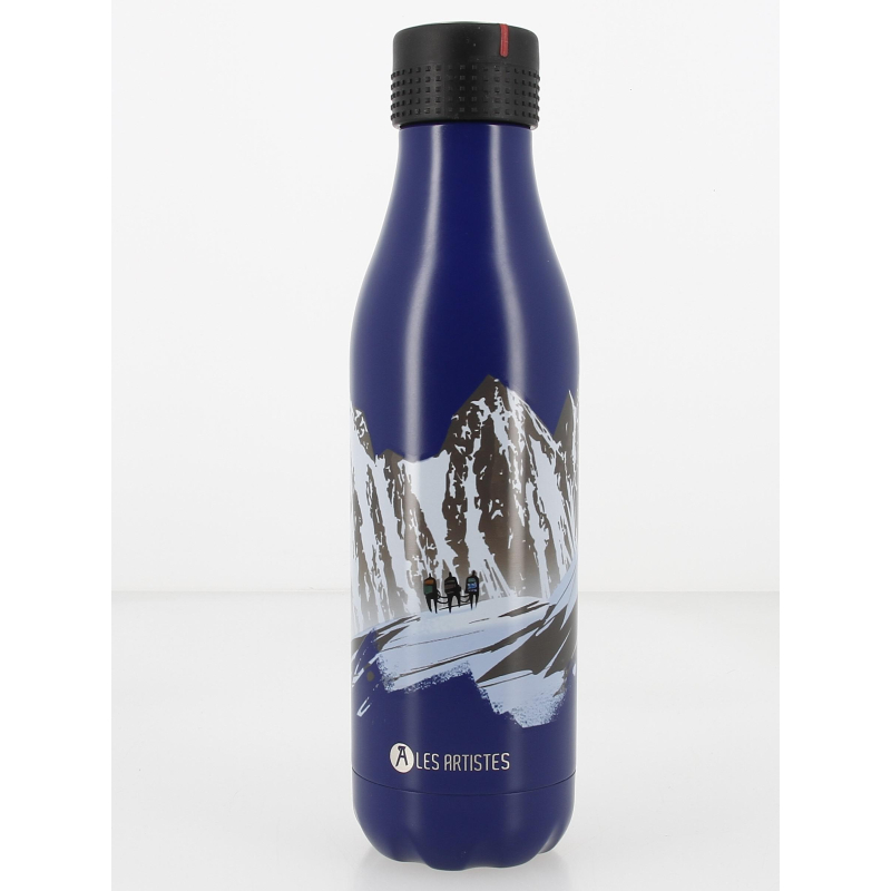 Gourde bottle inox 500 ml expedition bleu - Les Artistes