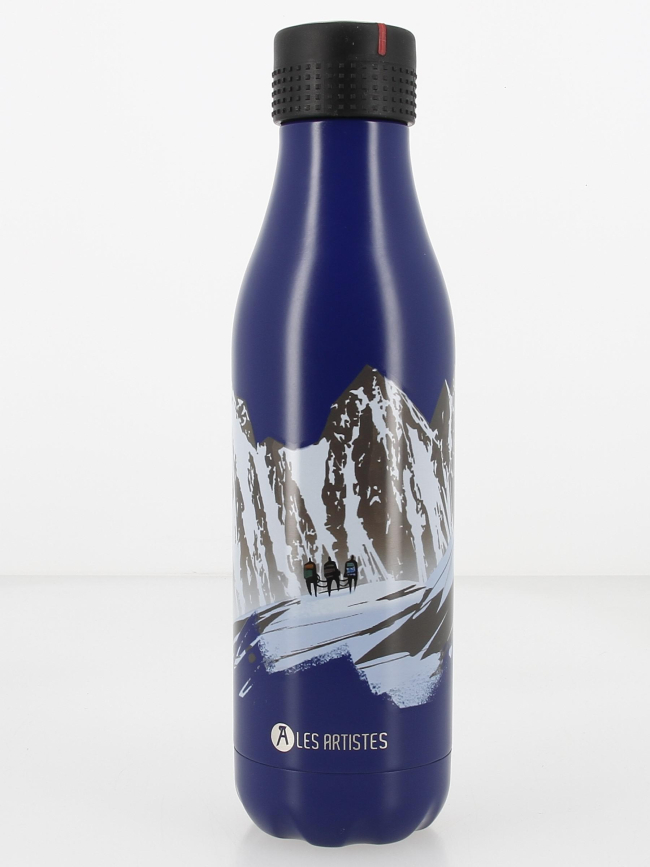 Gourde bottle inox 500 ml expedition bleu - Les Artistes