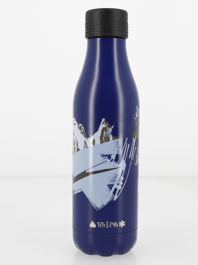 Gourde bottle inox 500 ml expedition bleu - Les Artistes