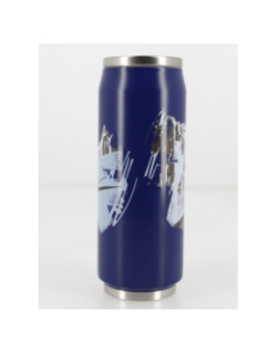 Gourde canette inox 500 ml expedition bleu - Les Artistes