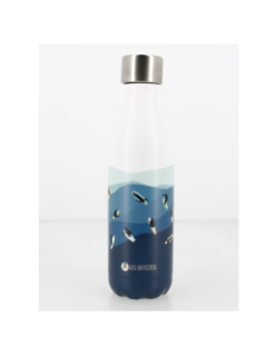 Gourde bottle inox 500 ml surf bleu - Les Artistes