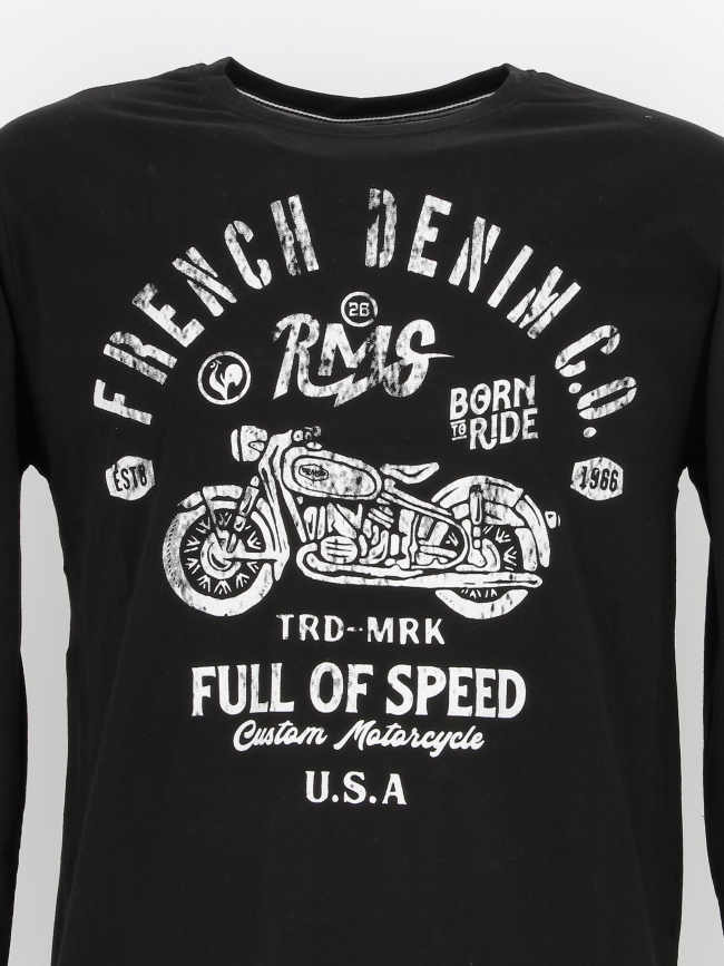 T-shirt rm91002 noir homme - Rms 26