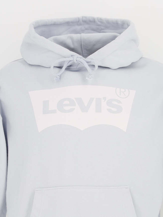 Sweat à capuche graphic standard bleu homme - Levi's