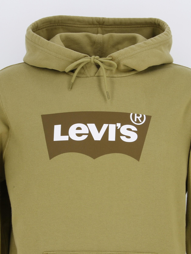 Sweat à capuche graphic vert femme - Levi's