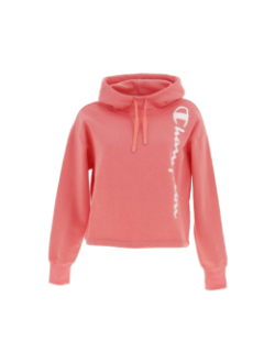 Sweat à capuche custom fit rose femme - Champion