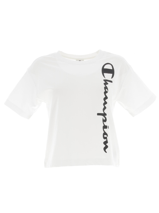 T-shirt de sport crewneck blanc femme - Champion