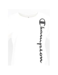 T-shirt de sport crewneck blanc femme - Champion