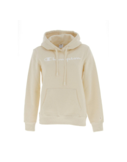 Sweat à capuche hooded jaune femme - Champion