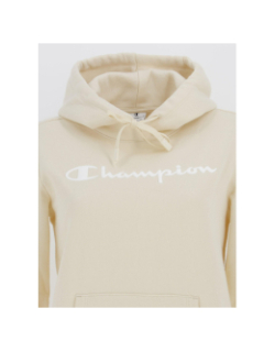 Sweat à capuche hooded jaune femme - Champion