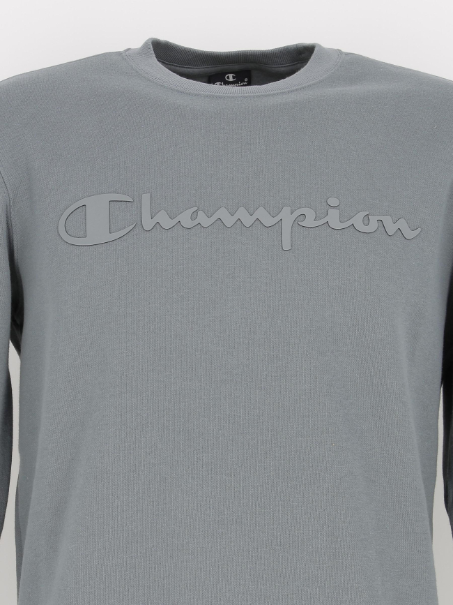 Sweat crewneck gris homme - Champion