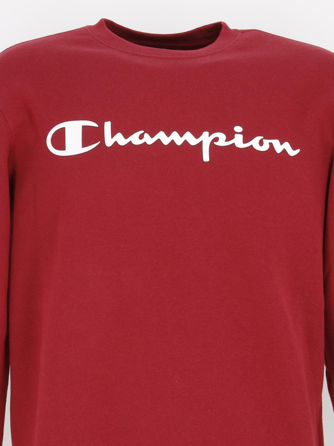 Sweat crewneck bordeaux homme - Champion