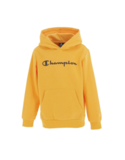 Sweat à capuche hooded jaune garçon - Champion