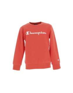 Sweat crewneck rouge enfant - Champion