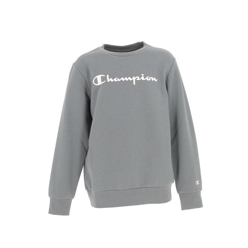 Sweat crewneck gris enfant - Champion