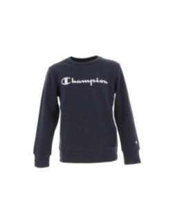 Sweat crewneck bleu marine garçon - Champion