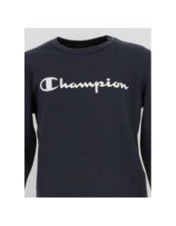 Sweat crewneck bleu marine garçon - Champion