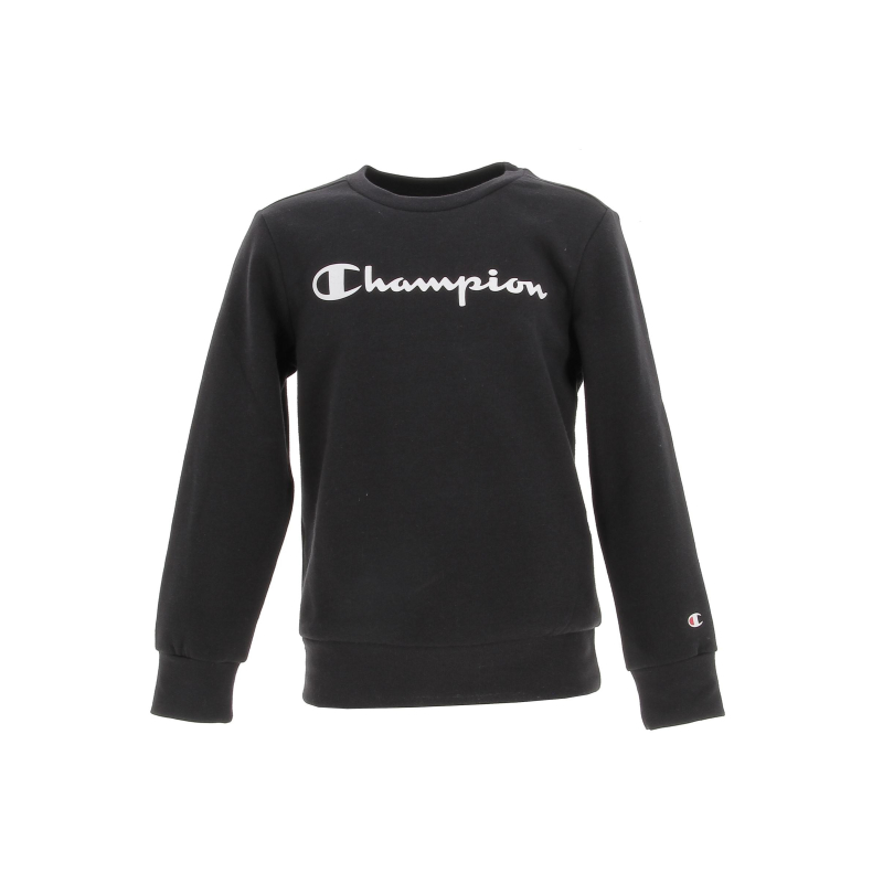 Sweat crewneck noir enfant - Champion