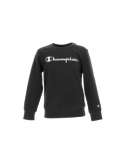 Sweat crewneck noir enfant - Champion