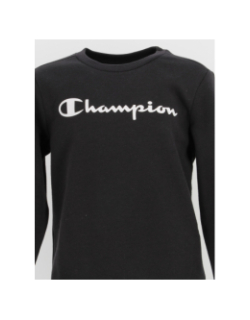 Sweat crewneck noir enfant - Champion