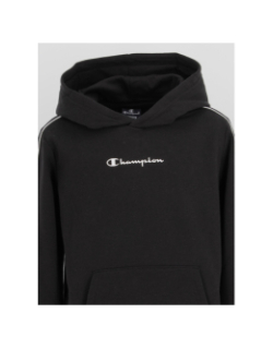 Sweat à capuche hooded logo noir enfant - Champion