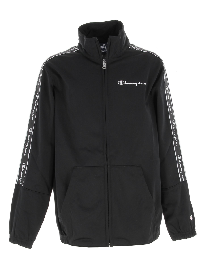 Survêtement veste full zip noir garçon - Champion