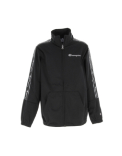Survêtement veste full zip noir garçon - Champion