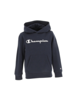 Sweat à capuche hooded bleu marine garçon - Champion